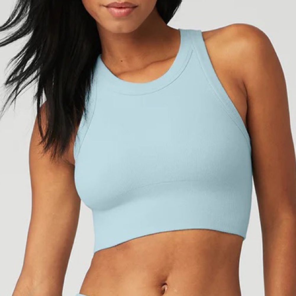 NWT Alo Seamless Delight High Neck Bra